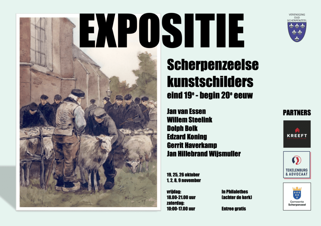 Expositie Scherpenzeelse kunstschilders